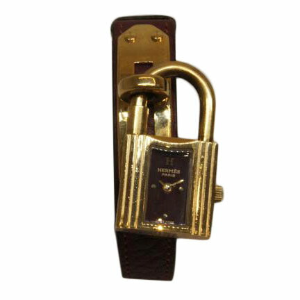 HERMES エルメス/ケリーウォッチGPレザーベルト//795464/〇Z/Bランク/92
