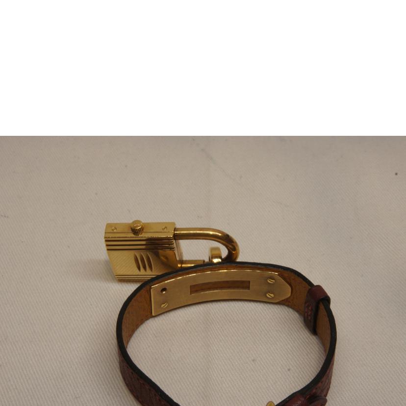 HERMES エルメス/ケリーウォッチGPレザーベルト//795464/〇Z/Bランク/92
