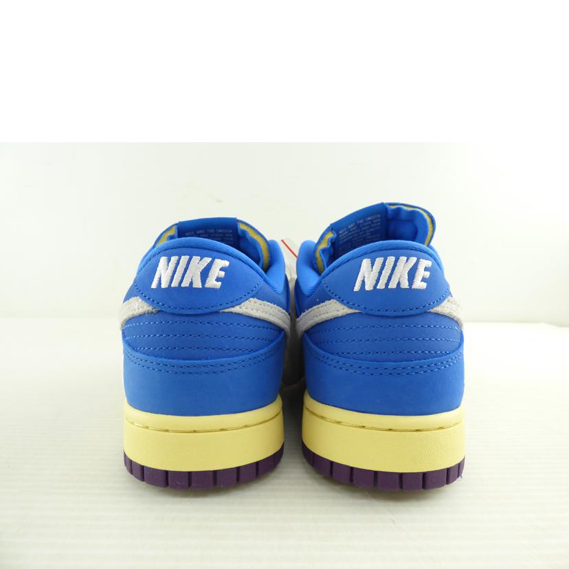 NIKE ナイキ/UNDEFEATED × Nike Dunk Low SP "Royal"/DH6508-400//Aランク/64