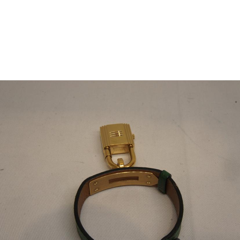 HERMES エルメス/ケリーウォッチGPレザーベルト//854191/〇Z/Bランク/92