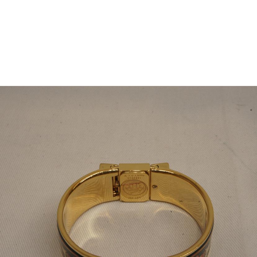 HERMES エルメス/ロケバングルウォッチエマイユ/LO1.201//1068545/ABランク/92