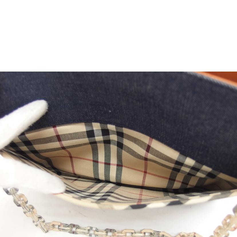 BURBERRY バーバリー/デニム/ノバチェックチェーン/トートバッグ//ABランク/04
