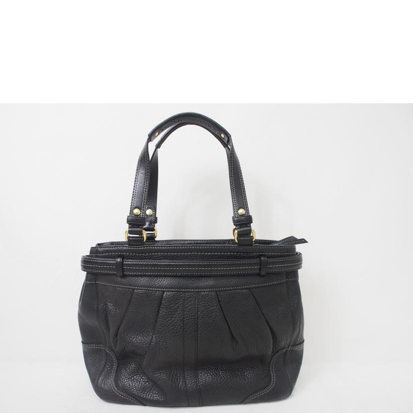 COACH/ハンプトンズレザーキャリーオール/ショルダー/12476//E0873/Aランク/78