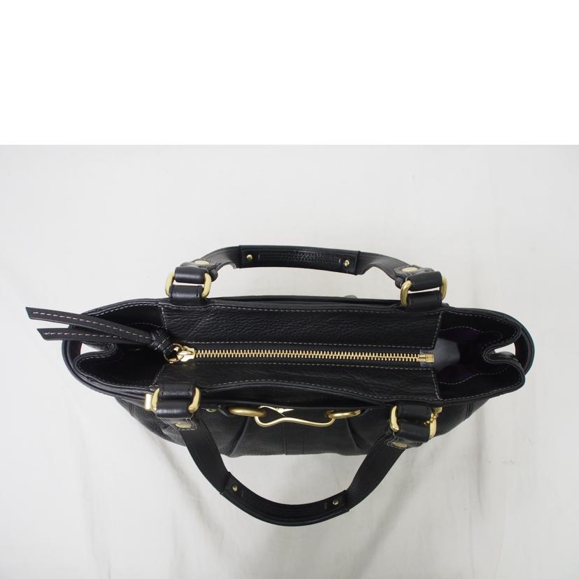 COACH/ハンプトンズレザーキャリーオール/ショルダー/12476//E0873/Aランク/78