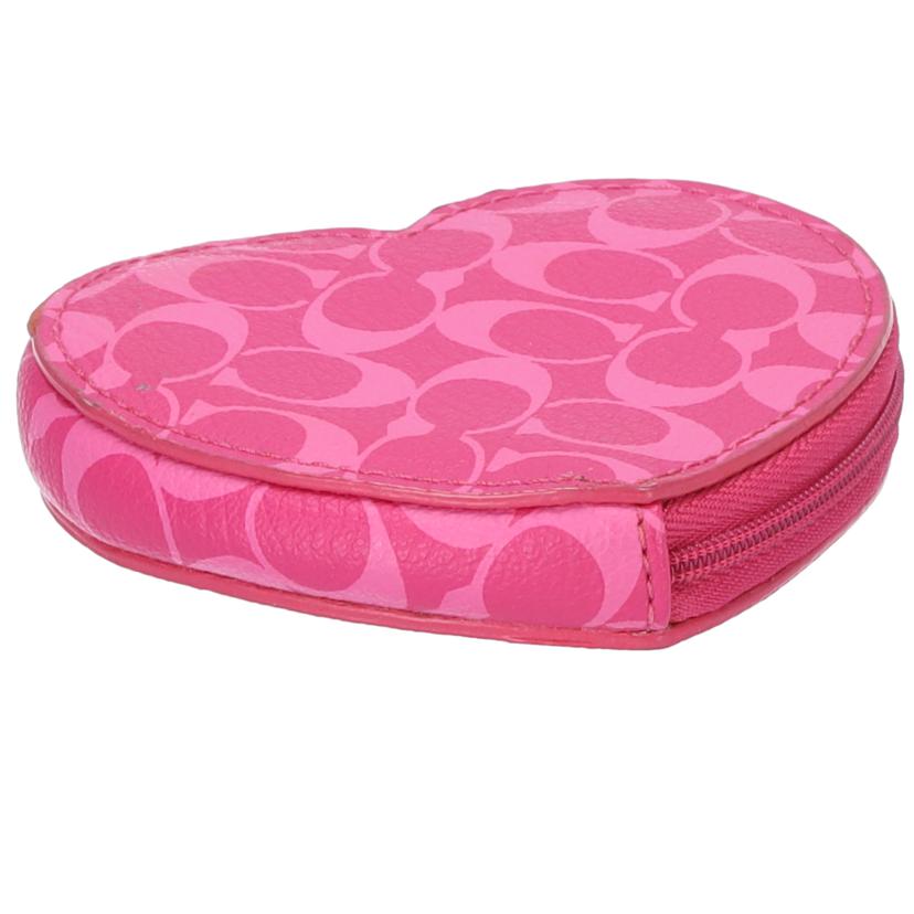 COACH コーチ/シグネチャープリントハートコインケース /F61788//Bランク/75