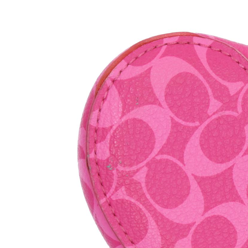 COACH コーチ/シグネチャープリントハートコインケース /F61788//Bランク/75