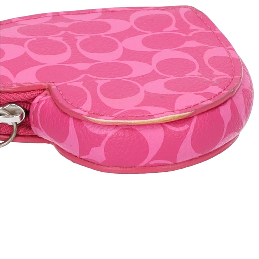 COACH コーチ/シグネチャープリントハートコインケース /F61788//Bランク/75