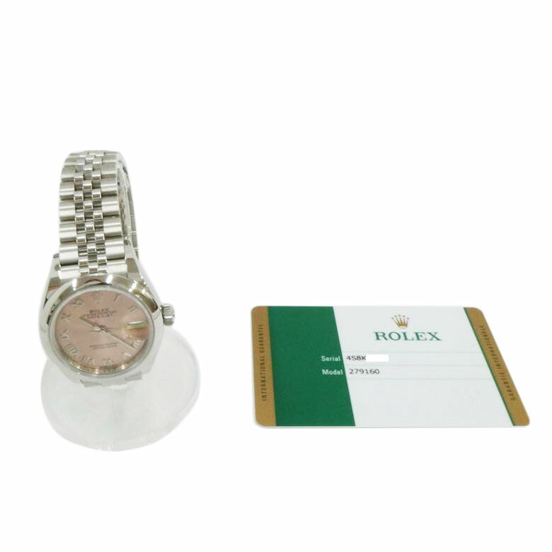 ROLEX ロレックス/デイトジャスト28/ローマン/ピンク文字盤/279160//4S8K6744/ABランク/82