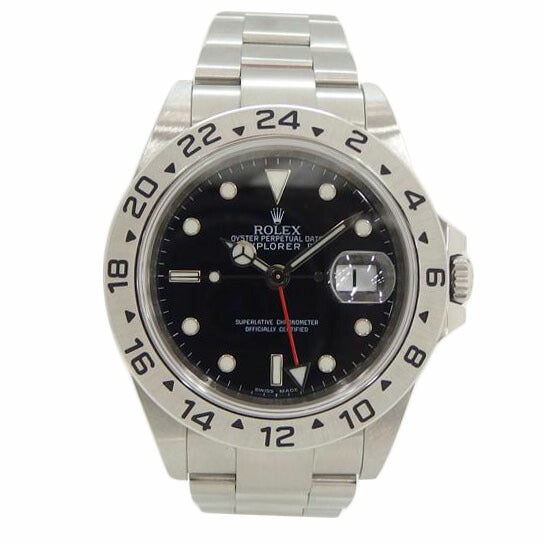 ROLEX ロレックス/エクスプローラーII/黒文字盤/16570//V482918/ABランク/82