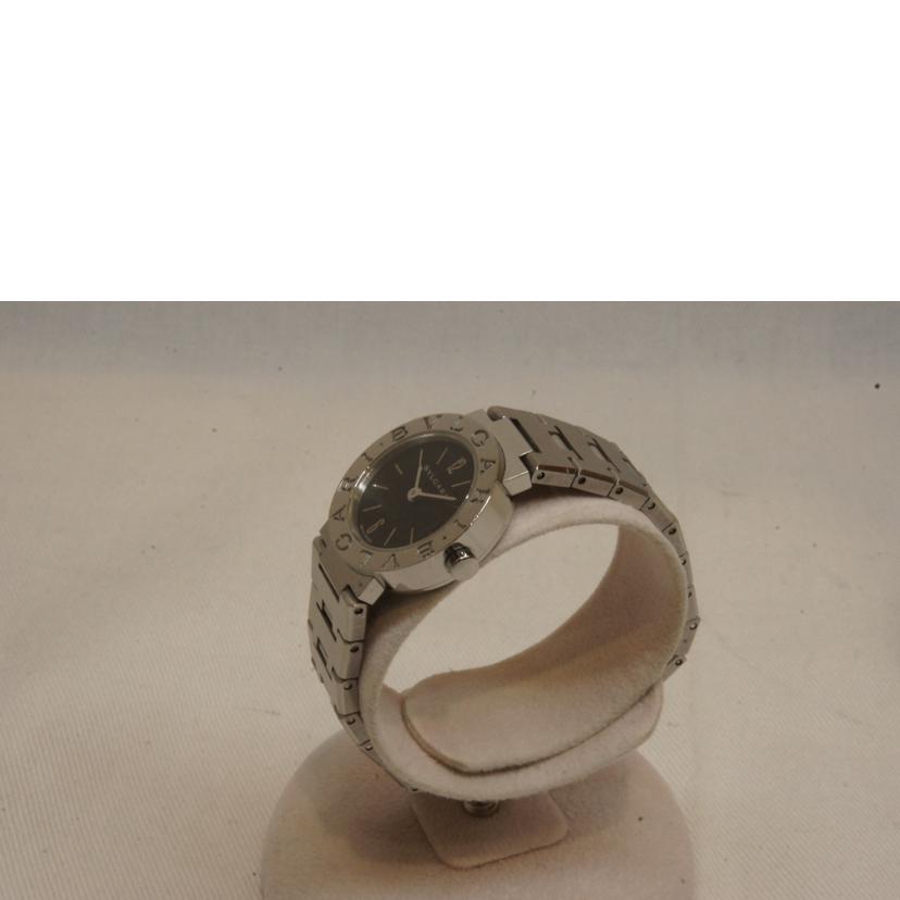 BVLGARI ブルガリ/ブルガリブルガリ黒文字盤QZ/BB26SS//D325859/ABランク/92