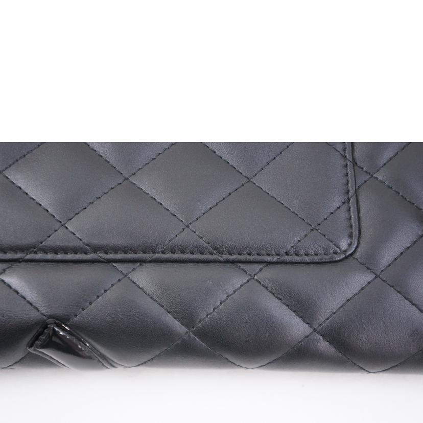 CHANEL シャネル/カンボンラインラウンドファスナーウォレット//12260602/Aランク/67