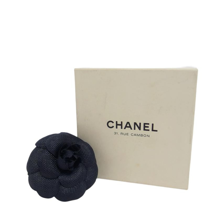 CHANEL シャネル/カメリア/コサージュ/ネイビー//Aランク/04