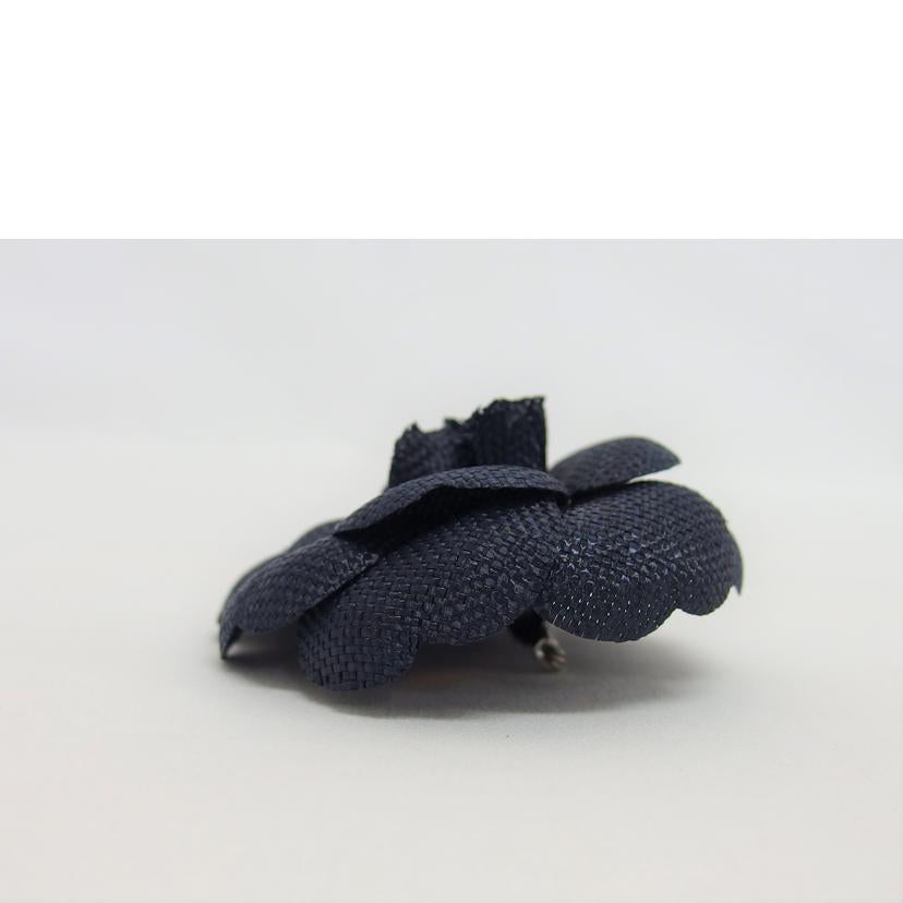 CHANEL シャネル/カメリア/コサージュ/ネイビー//Aランク/04