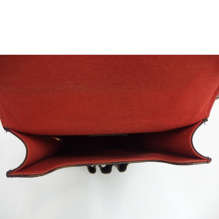 LOUIS VUITTON ルイヴィトン ルイ・ヴィトン ビトン ダミエ・エベヌ 市松模様 ブラウン 茶 廃盤 ポシェット ショルダーバッグ ハンドバッグ トートバッグ ブラウン メンズ レディース 定番 人気 LV 斜め掛け 肩がけ/ポートベロー/ダミエ/エベヌ/N45271//VI1***/ABランク/82