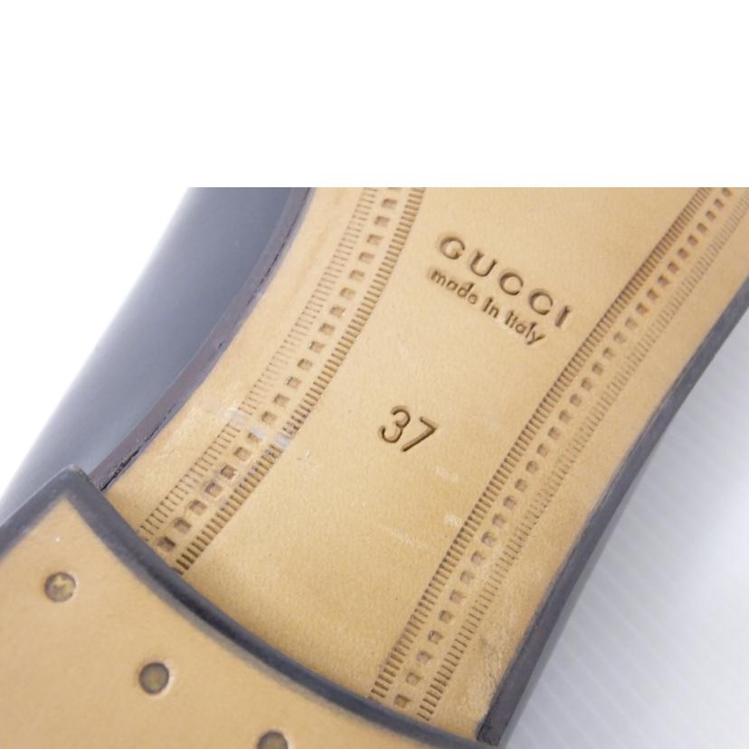 GUCCI グッチ/ヨルダーンレザーホースビットローファー/404069//37/Aランク/88
