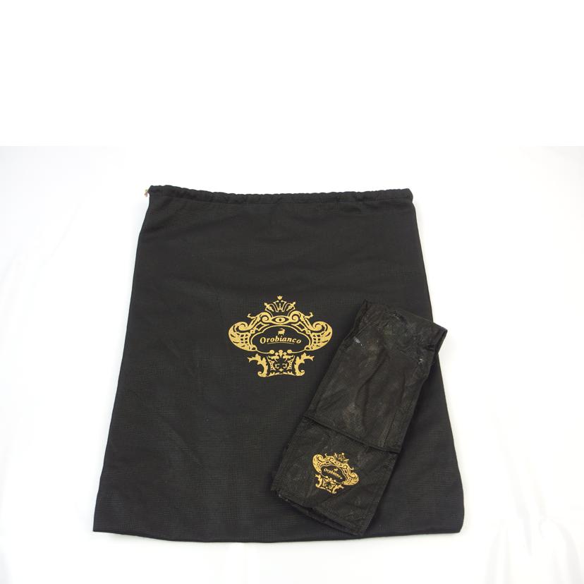 orobianco オロビアンコ/オロビアンコ レザー×ナイロンショルダーバッグ ブラック//ABランク/83