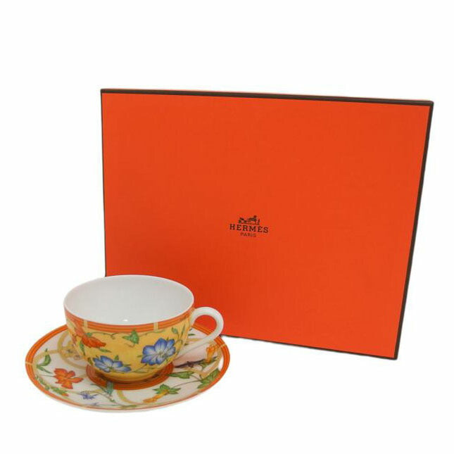 HERMES エルメス/シエスタ/ティーカップ&ソーサー//Aランク/04