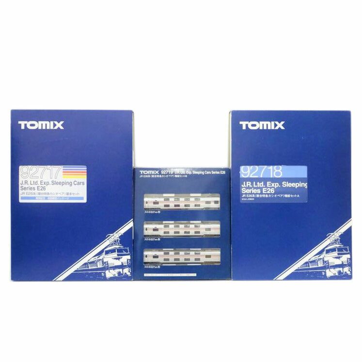 TOMIX トミックス/JRE26系寝台特急カシオペア/3点セット/92717-9//ABランク/42