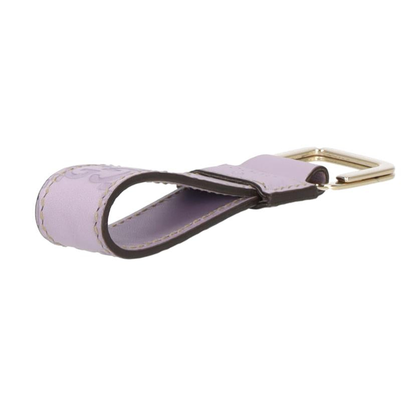 GUCCI グッチ/グッチシマ柄レザーキーホルダー/479292//199***/ABランク/75