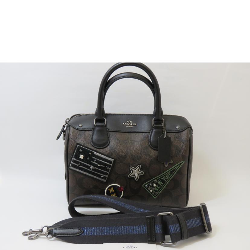 COACH コーチ/ミニボストン2WAYショルダー/F117798//F1732/SAランク/90