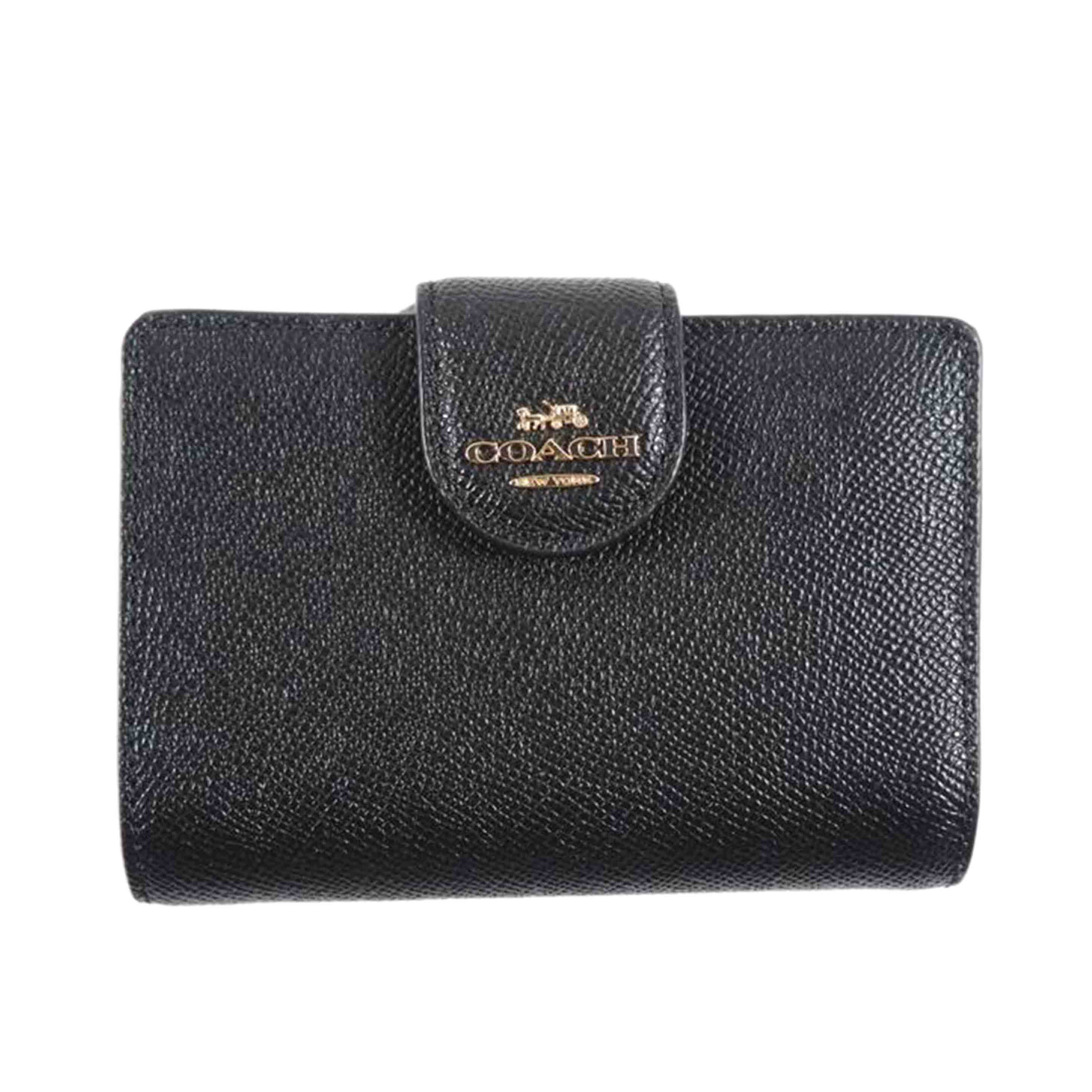 COACH コーチ/二つ折財布/6390//G22**/Aランク/79