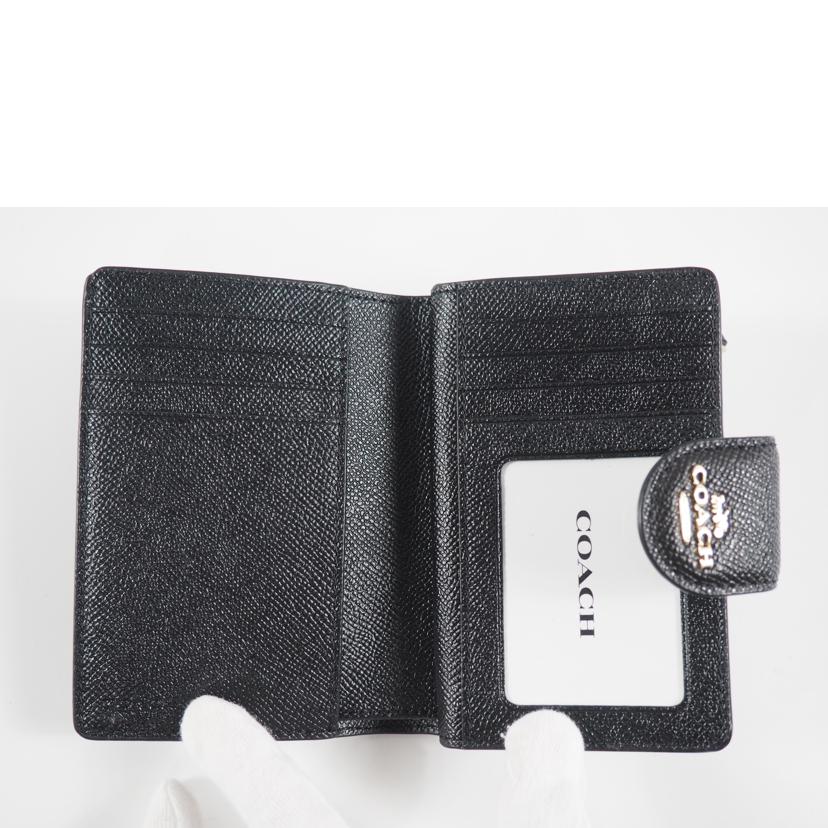 COACH コーチ/二つ折財布/6390//G22**/Aランク/79