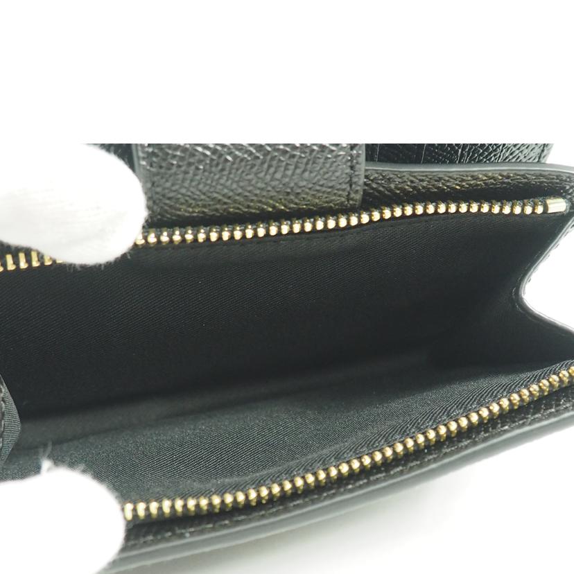 COACH コーチ/二つ折財布/6390//G22**/Aランク/79