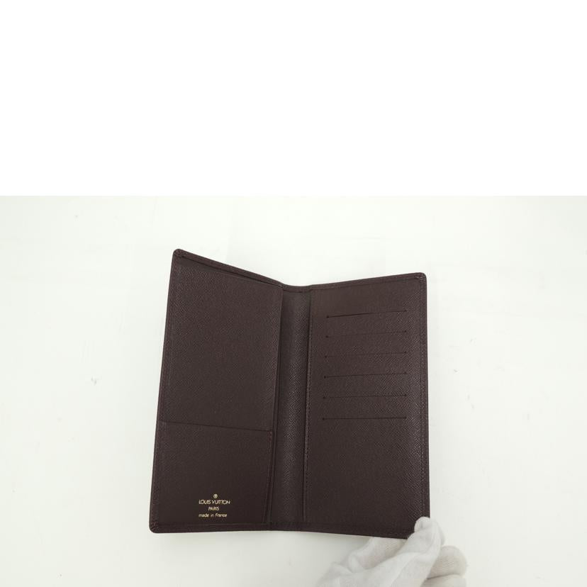 LV ルイ・ヴィトン 二つ折り 財布 メンズ レディース/ポルトバルール・カルトクレディ/タイガ/アカジュー/M30396//VI0071/SAランク/69