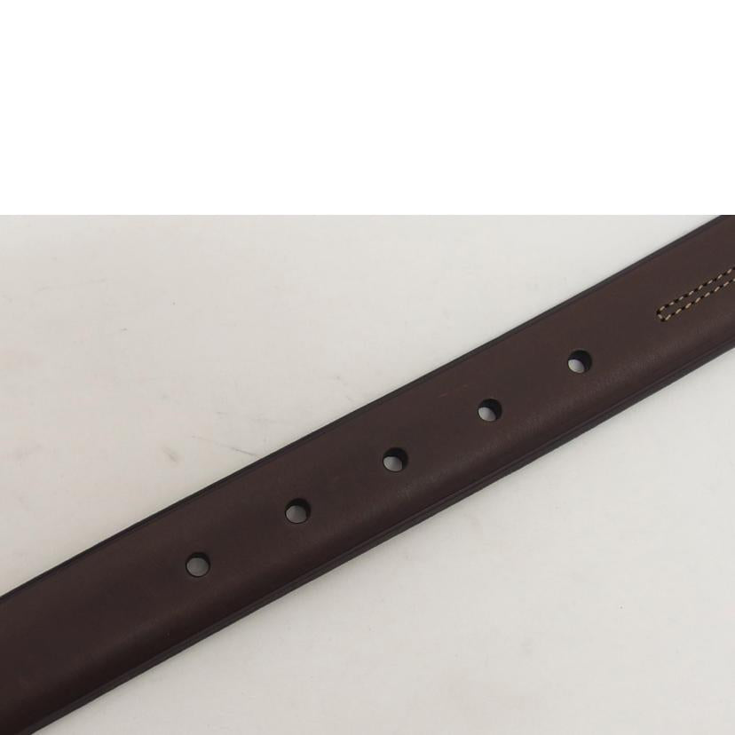 COACH コーチ/レザーベルト/ダークブラウン//Aランク/04