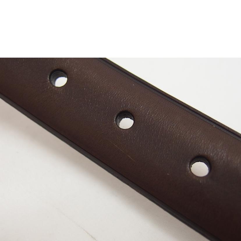 COACH コーチ/レザーベルト/ダークブラウン//Aランク/04