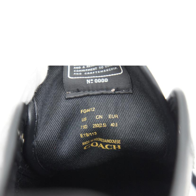 COACH コーチ/ロートップ シグネチャー カーキ/ブラック 25.5cm/FG4412-KH//ABランク/75