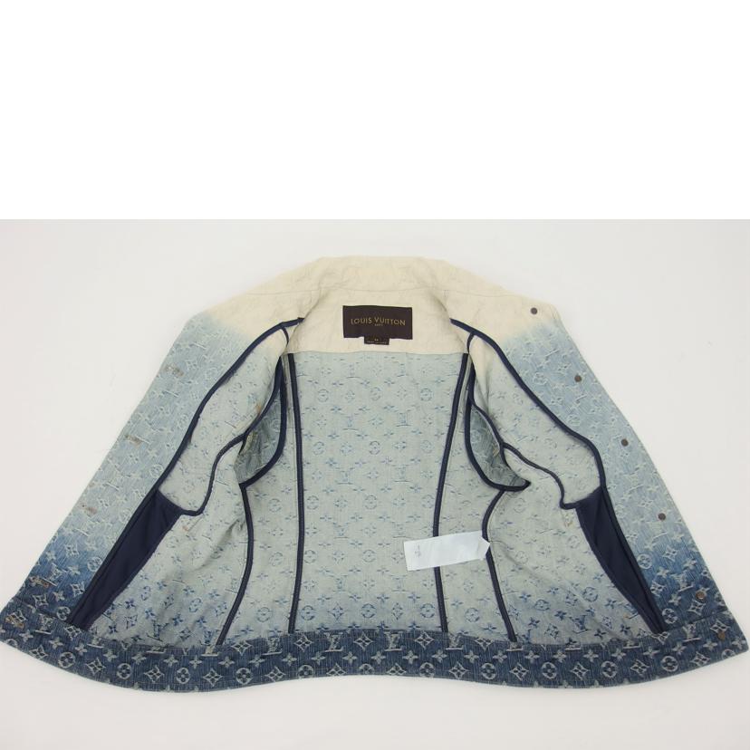 LV ルイヴィトン/ノースリーブフリンジ/グラデーションデニムジャケット//ABランク/04