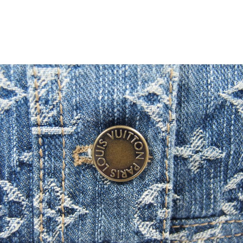 LV ルイヴィトン/ノースリーブフリンジ/グラデーションデニムジャケット//ABランク/04