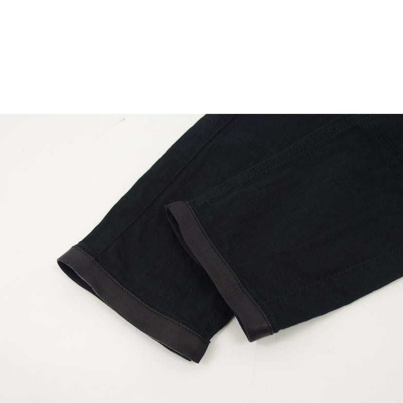 LV ルイヴィトン/コットンラムレザー/ボトムス/モノグラム/ブラック//ABランク/04