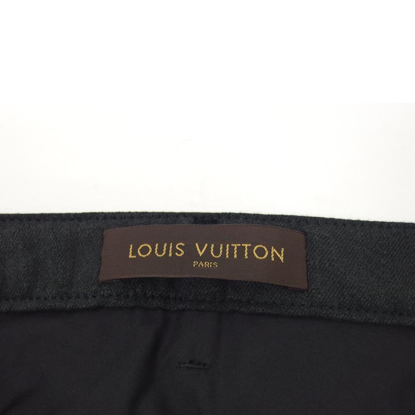 LV ルイヴィトン/ラムレザー/デニムパンツ/モノグラム/ブラック//ABランク/04