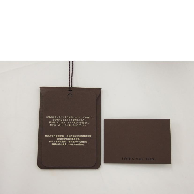 LV ルイヴィトン/ラムレザー/デニムパンツ/モノグラム/ブラック//ABランク/04