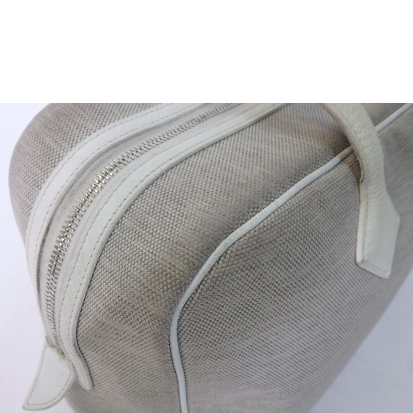 HERMES エルメス/ヴィクトリア35/ホワイト系//シリアル不鮮明/Bランク/84