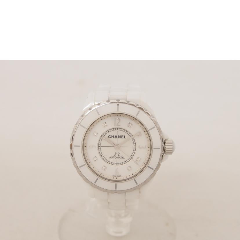 CHANEL シャネル/J12/8Pダイヤ/H2423//O.S.05595/Aランク/76