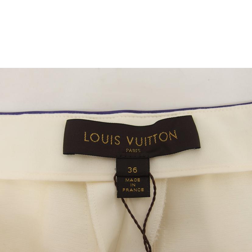 LV ルイヴィトン/サイドボタン/コットンショートパンツ/ホワイト//ABランク/04
