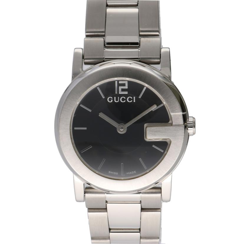 GUCCI グッチ/Gラウンド・ブラック/レディース/クオーツ/101L//102*****/ABランク/75