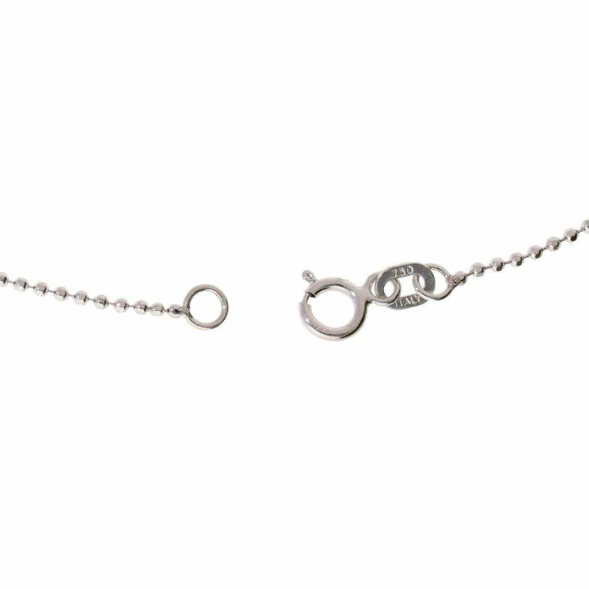 / K18ダイヤネックレス0.51ct//Aランク/75