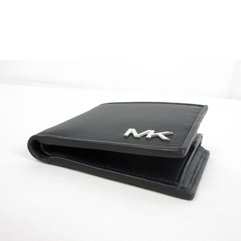 MK マイケルコース/レザーロゴメンズ二つ折り財布//Aランク/70