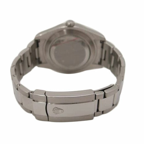 ROLEX ロレックス 腕時計 自動巻き メンズ 外装新品仕上済 ダークロジウム SS×WG ホワイトゴールド/デイトジャストII/10Pダイヤ/ランダム番/116334G//P22G5869/Aランク/69