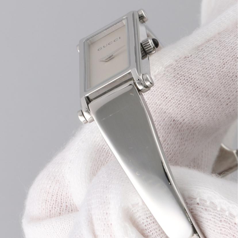 GUCCI グッチ/バングルウォッチ・シルバー/クオーツ/1500L//089****/ABランク/75