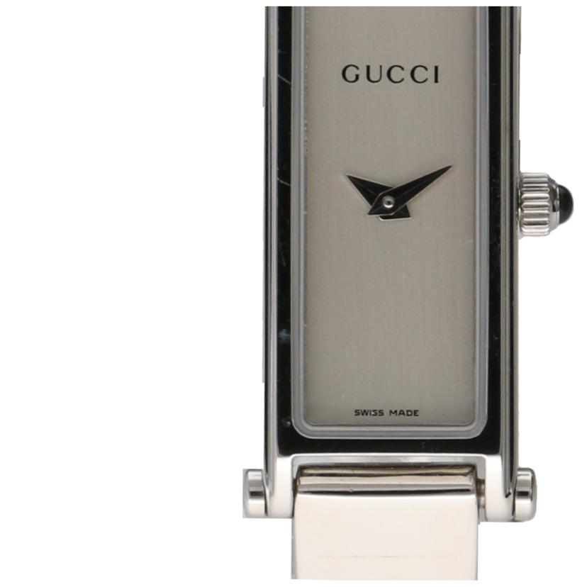 GUCCI グッチ/バングルウォッチ・シルバー/クオーツ/1500L//089****/ABランク/75
