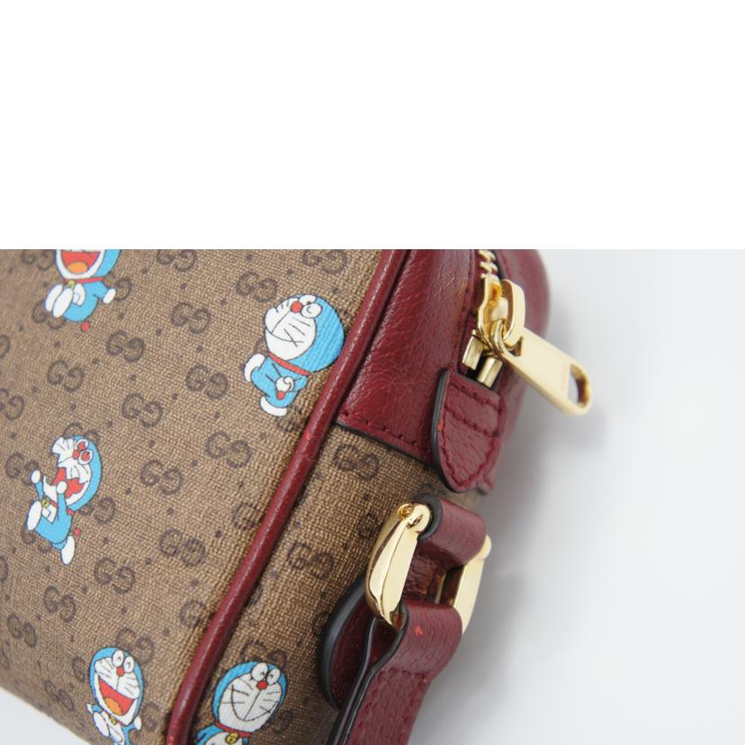 GUCCI グッチ/GGスプリームミニバック/GUCCI×ドラエモン/647784//493***/Aランク/75