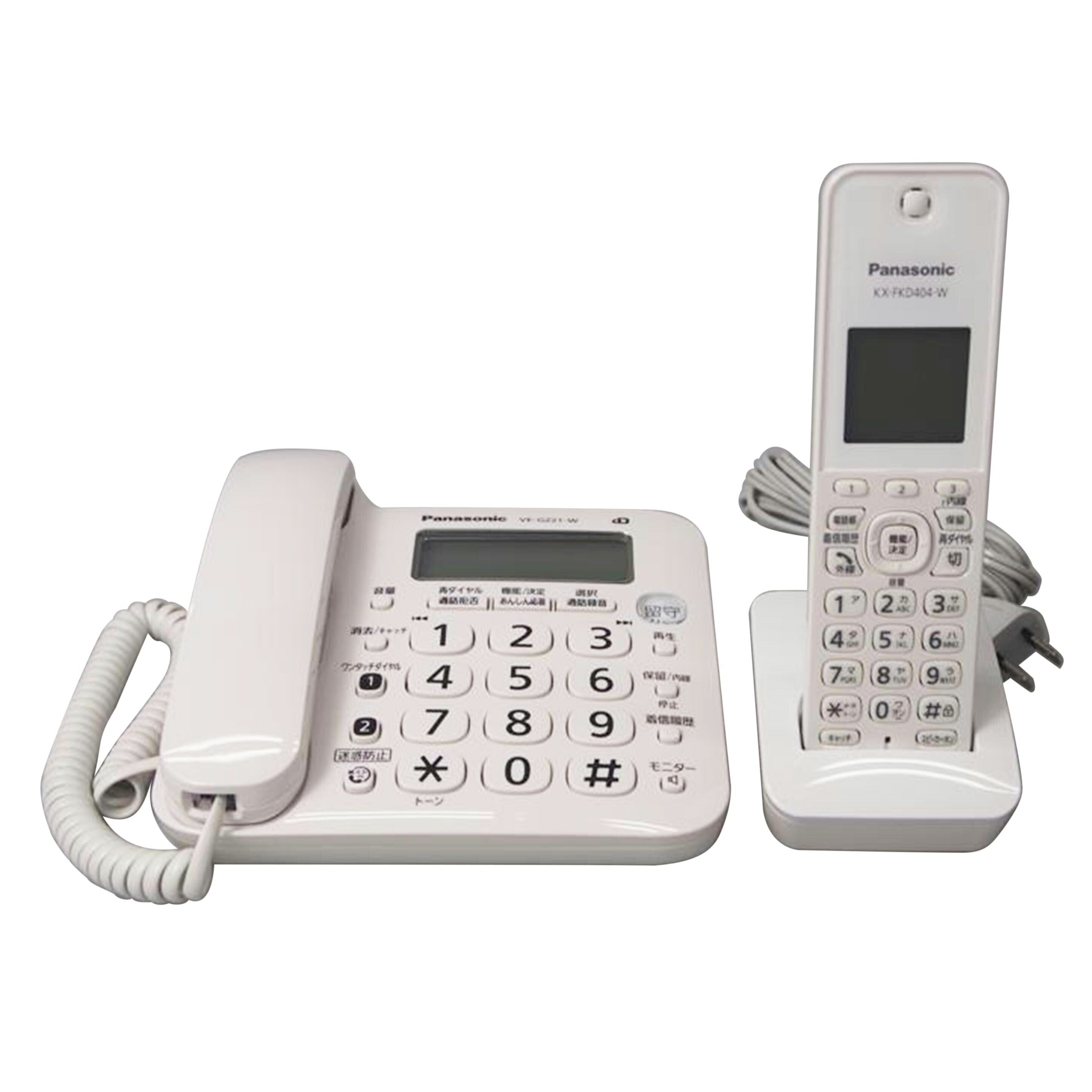 Panasonic パナソニック/デジタルコードレス電話機/VE-GZ21-W/VE-GZ21-W//9DCFA076699/ABランク/76