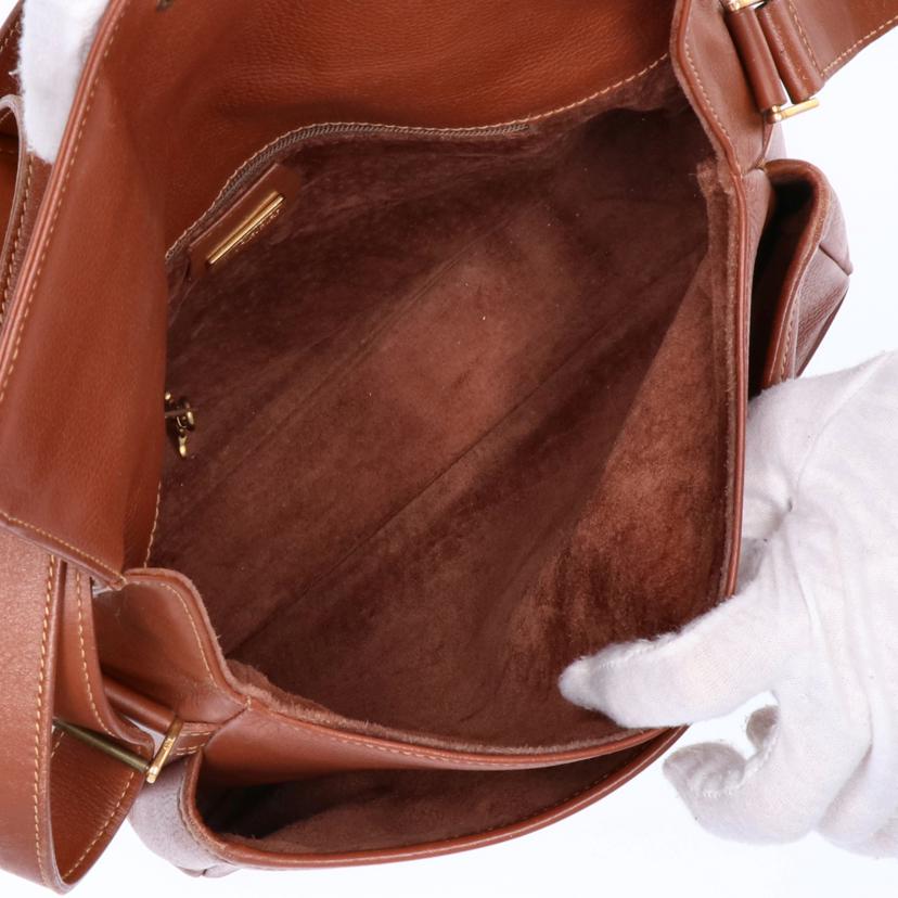 GUCCI グッチ/インターロッキングGレザーショルダー /001.14//0185/Bランク/75