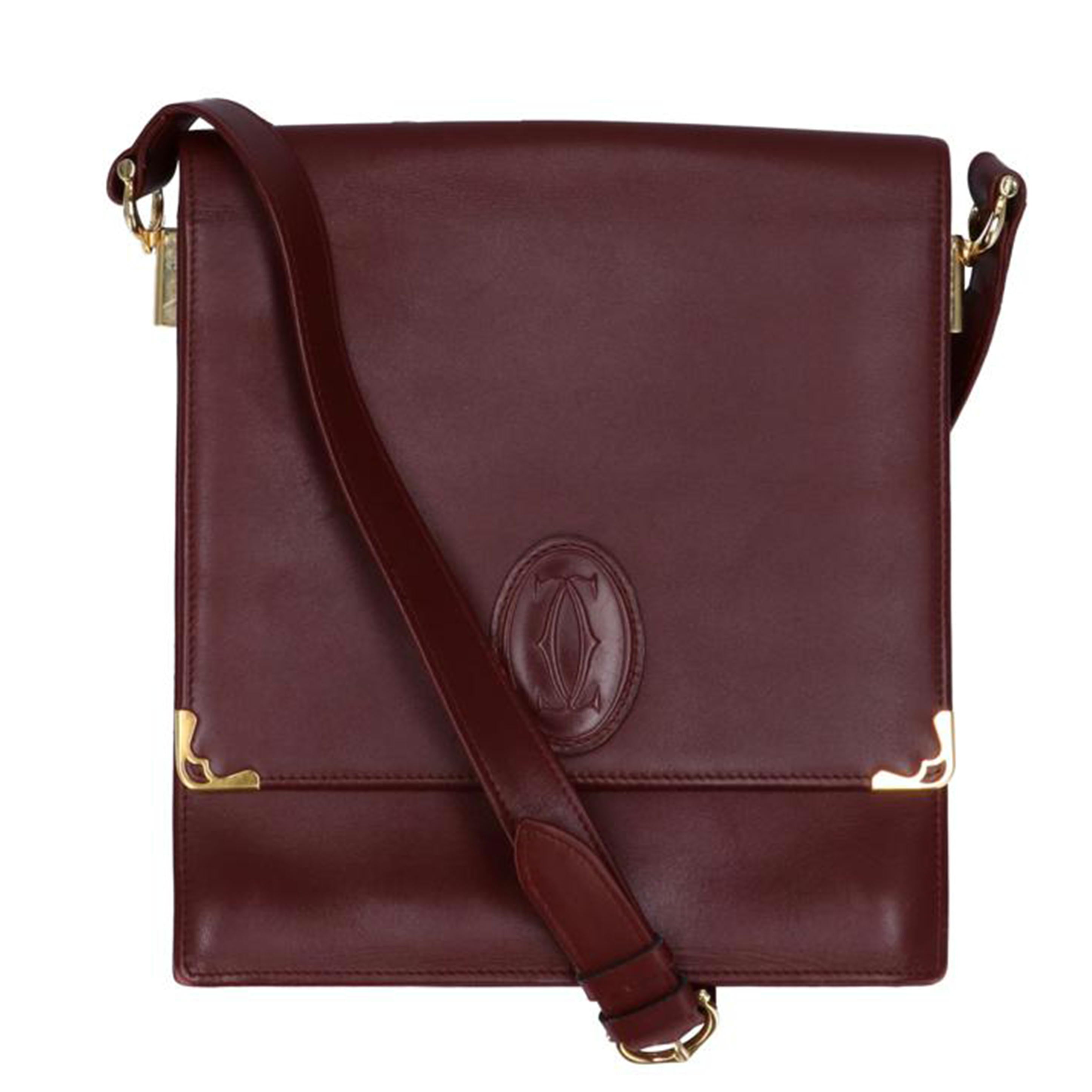 Cartier Cartier /マストラインレザークロスボディ //Bランク/75