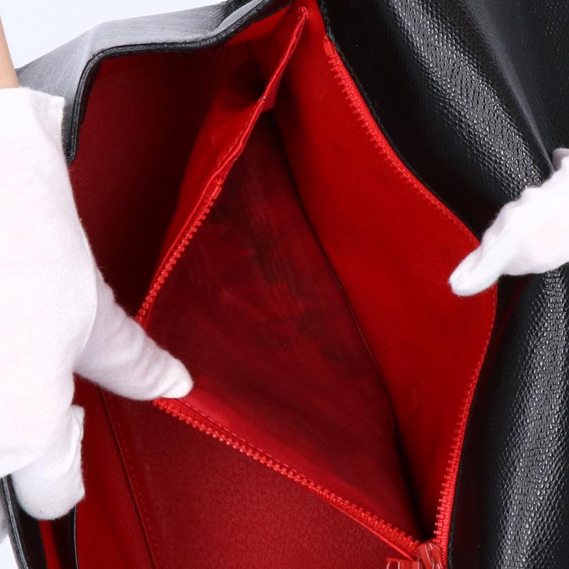 CELINE セリーヌ/ヴィンテージ/レザー ターンロック 2Wayショルダー//M95/Bランク/75